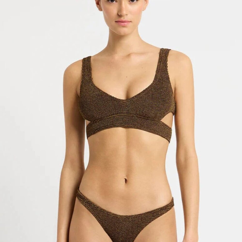 Bond-Eye Bikini Top and Bottom